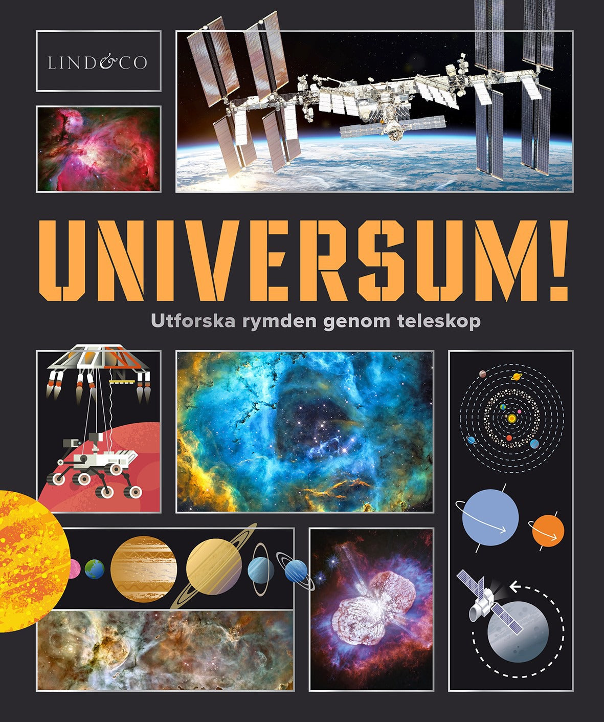 Universum! Utforska rymden genom teleskop