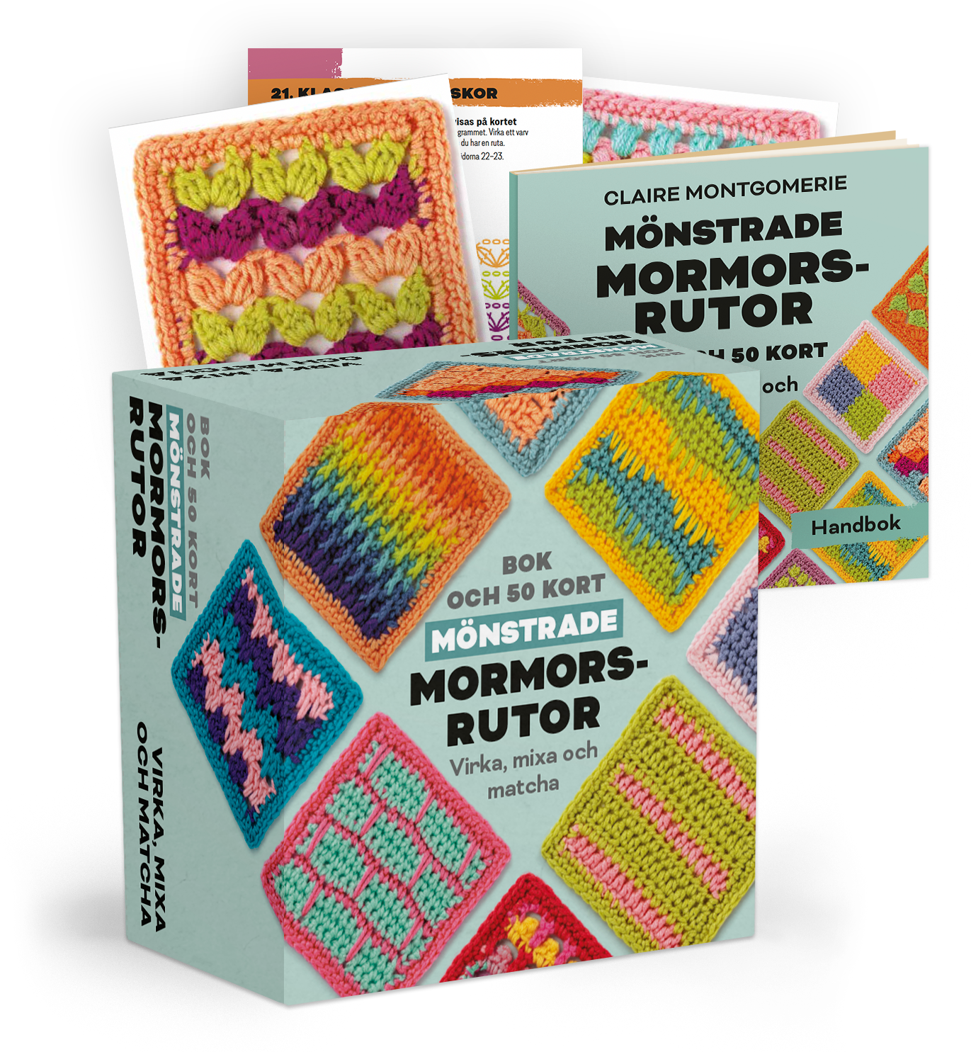 Mönstrade mormorsrutor - 50 kort