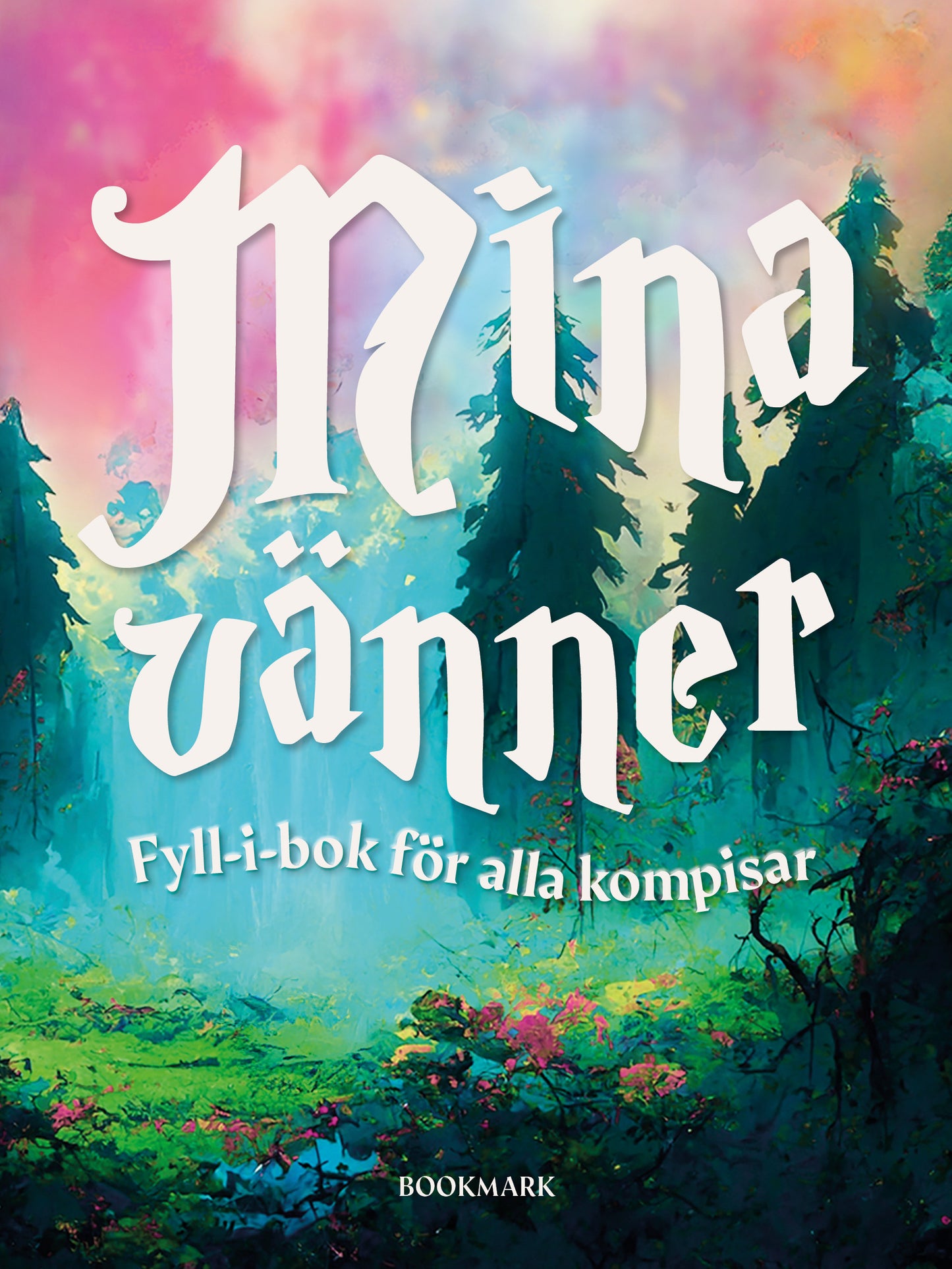 Mina vänner- Fyll-i-bok för alla kompisar