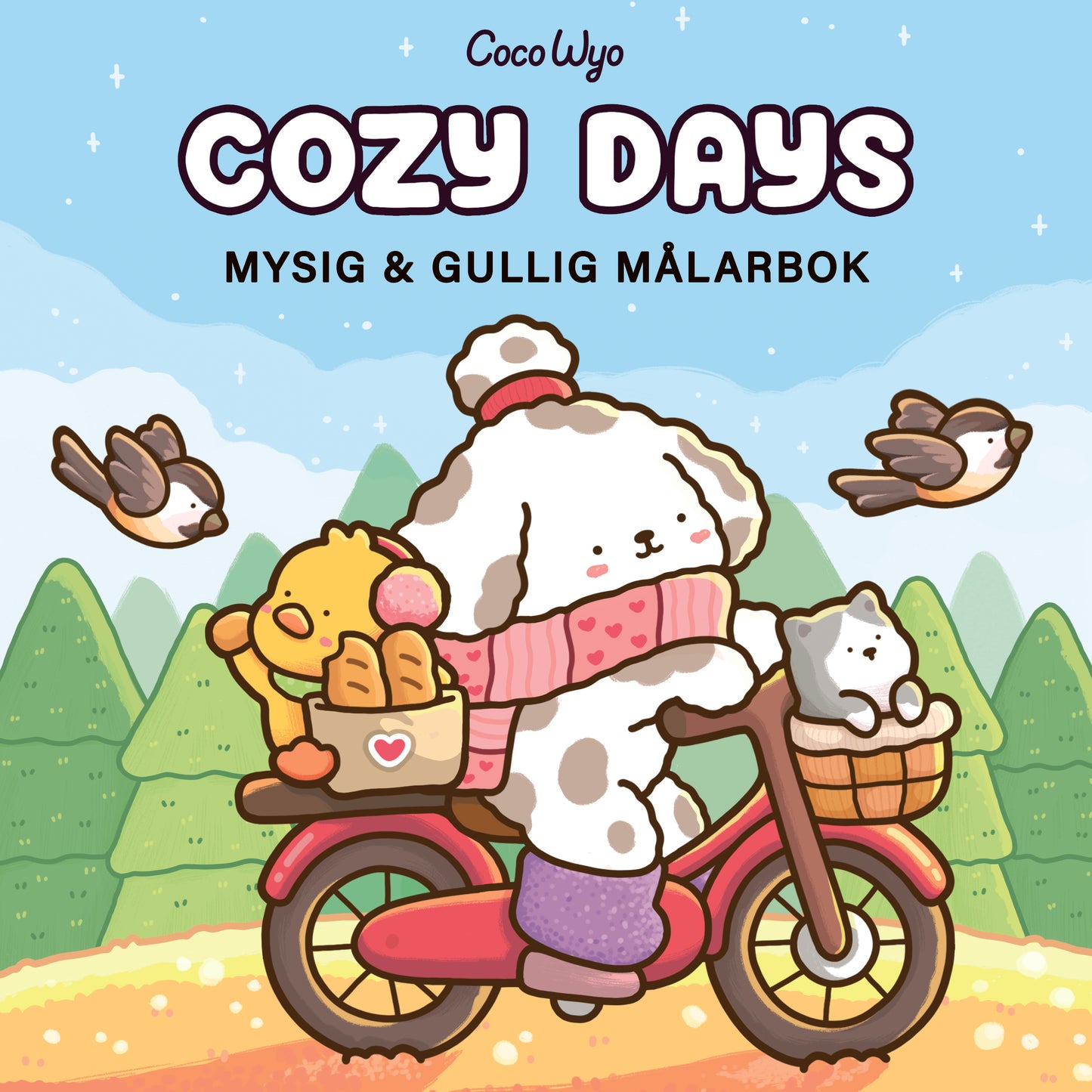 Cozy days målarbok