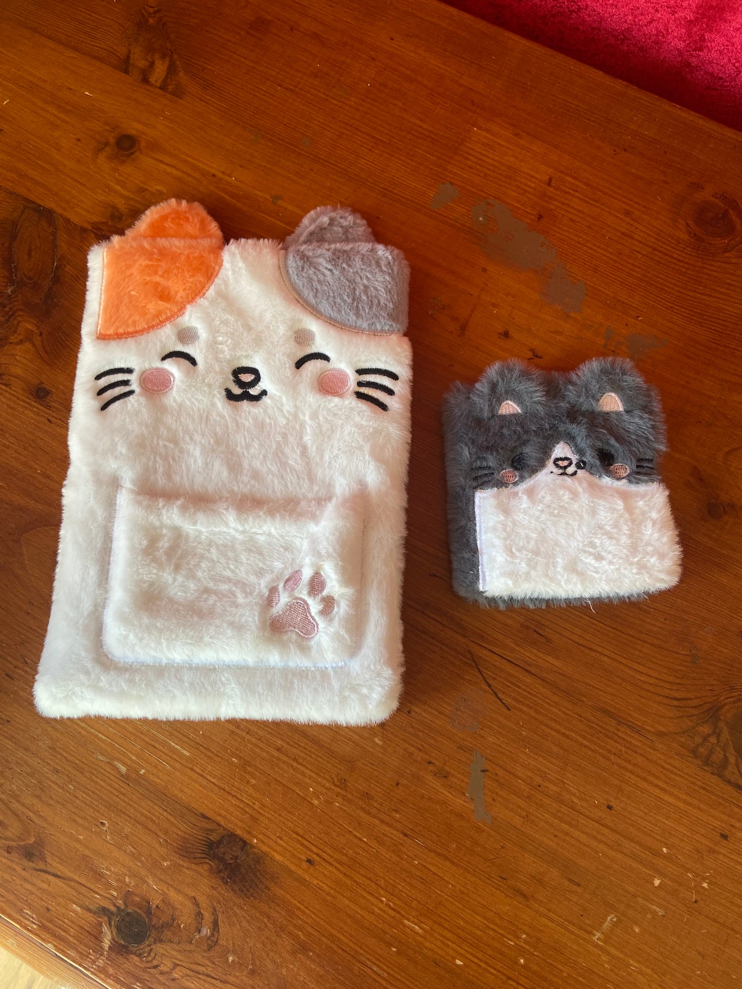 Anteckningsbok katter fluff