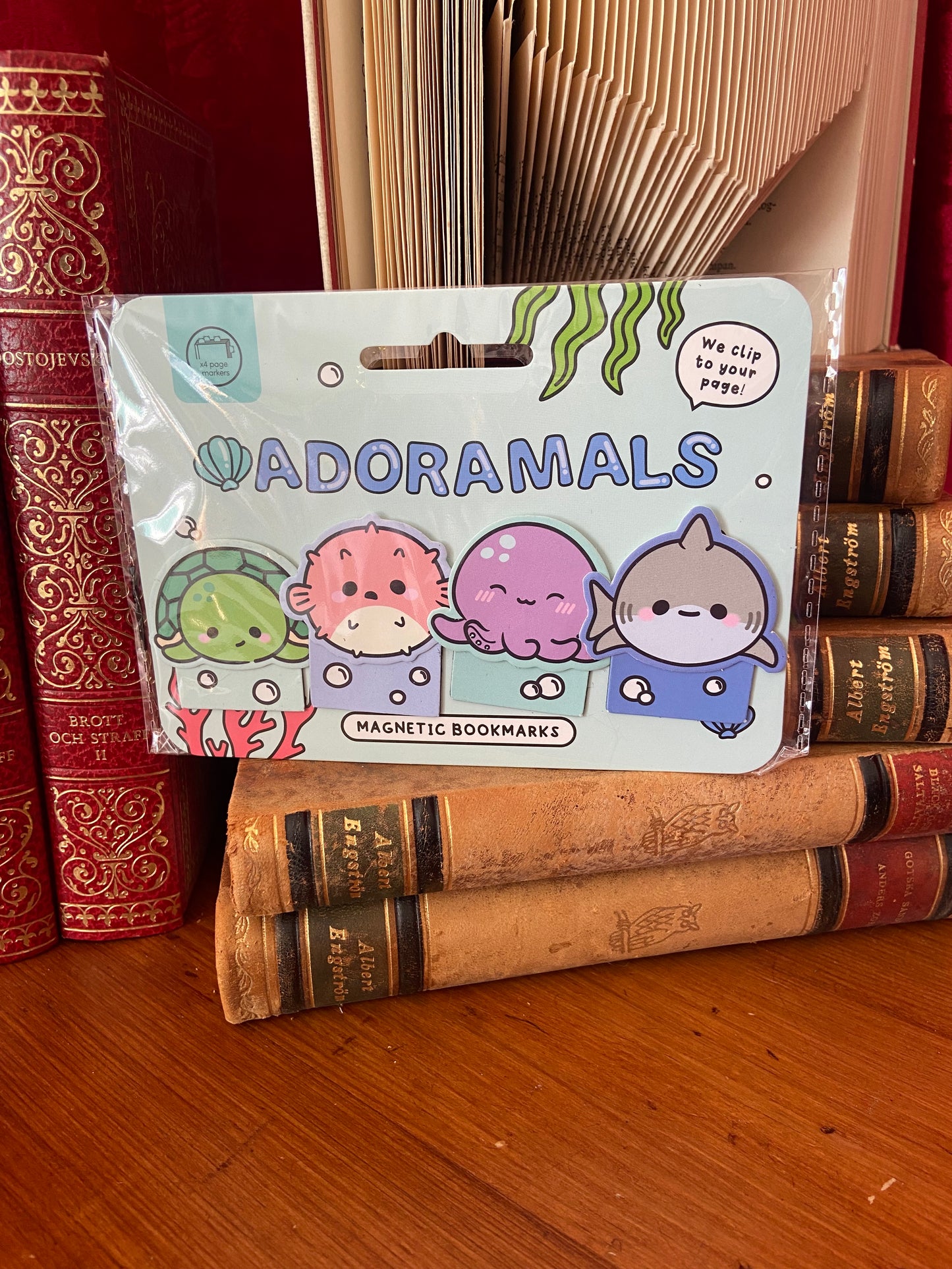 Magnetiska bokmärken Adoramals