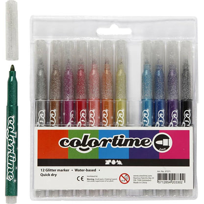 Glittermarker 12st