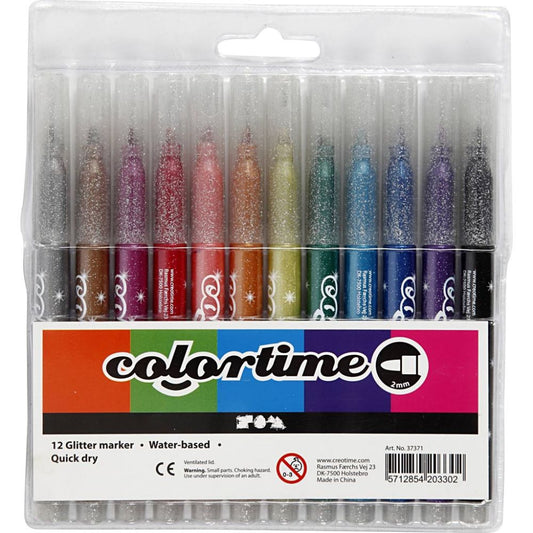 Glittermarker 12st