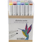 Illustration marker - kompletterande färger 24 pack