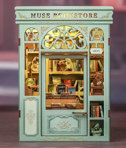 DIY Book nook kit-Muse bookstore