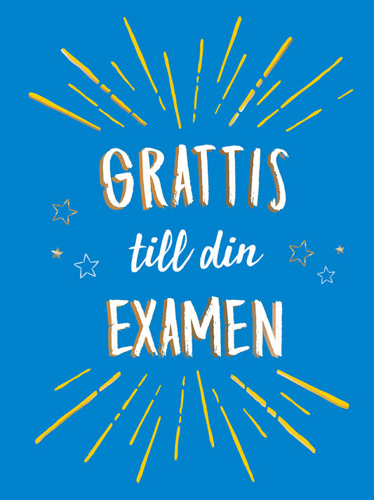 Grattis till examen