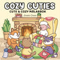 Cozy cuties målarbok