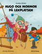 Hugo och mormor på lekplatsen