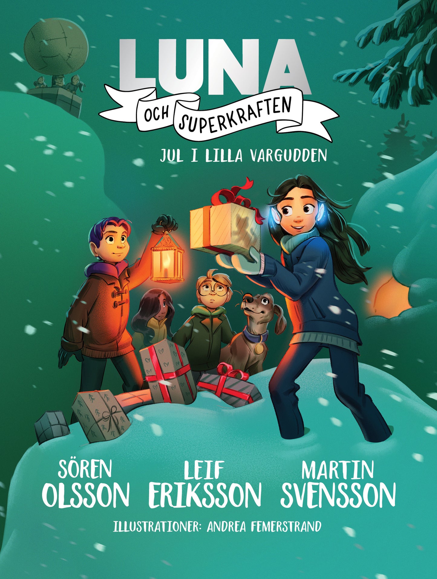 Luna och superkraften-Jul i lilla vargudden