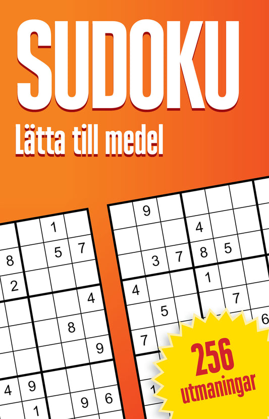 Sudoku - Lätta till medel