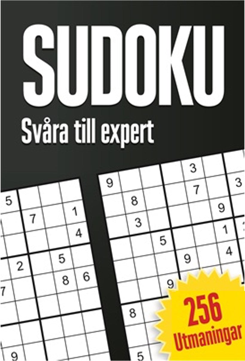 Sudoku - Svåra till expert