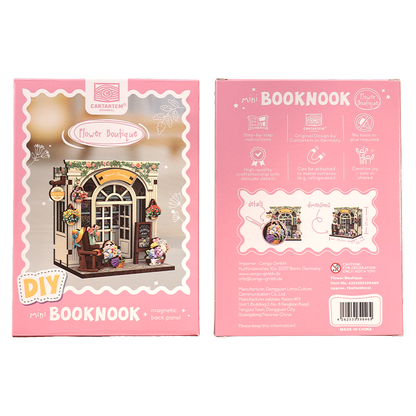DIY Book nook kit mini-Flower boutiqe
