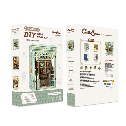 DIY Book nook kit-Muse bookstore