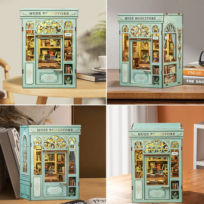 DIY Book nook kit-Muse bookstore