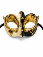 Eye mask black and white
