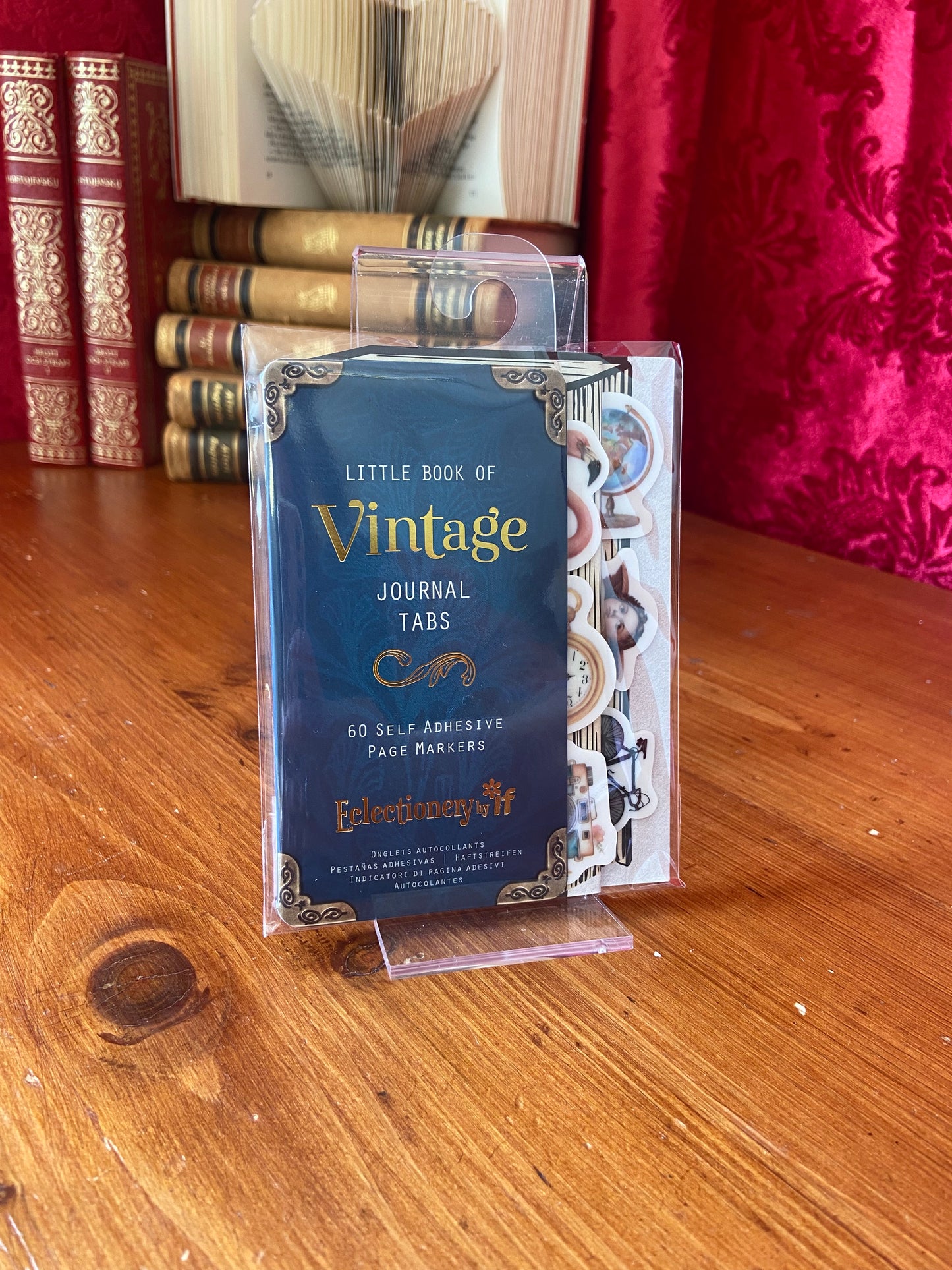 Little book of vintage journal tabs