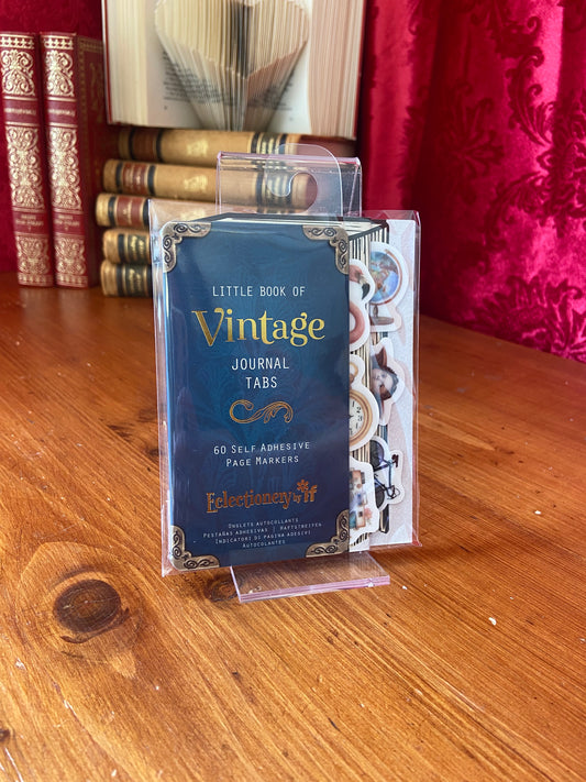 Little book of vintage journal tabs