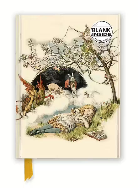 Alice asleep blank inside A5