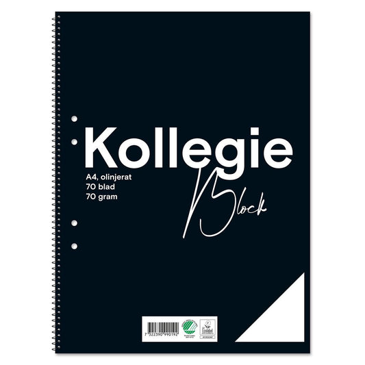 Kollegieblock A4, olinjerat