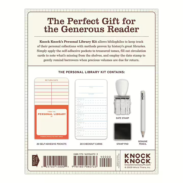 Personal library kit
