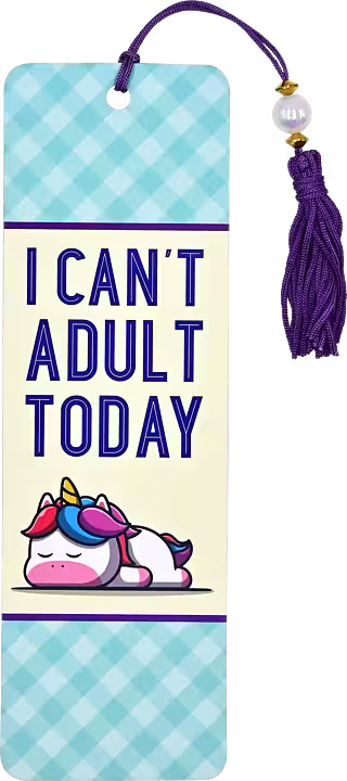 Beaded Bkmk I Can't Adult Today